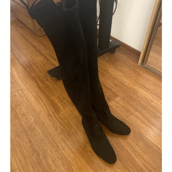 Stuart Weitzman heeled knee boots - Picture 2 of 5